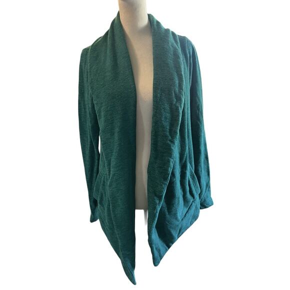 The North Face Womens Teal Long Sleeve Open Front Outdoor Cardigan, Size Small - Picture 1 of 9